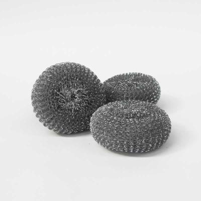 China Sustainable hot-dipped galvanized wire metal pot scourer for sale