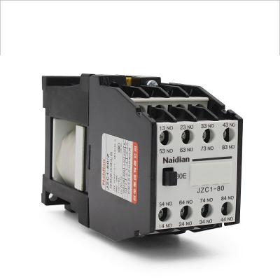 China Naidian JZC1-80/Z DC110V sealed contactor type relay for magnetic coil, AC motorm, signal transmission, ect. for sale