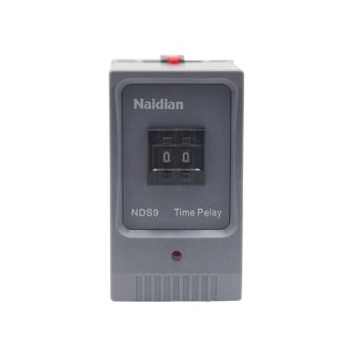 China High Quality Gray Color AC220V JS14P/NDS9 Sealed Normal Din-rail Timing Control Relay for sale