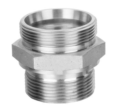 China For Excavator Stainless Steel Din Fittings For Metric Hose Fittings for sale