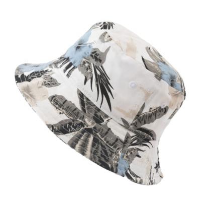 China Sun Hat Flower Beach Hat Fisherman's Camouflage Bucket for sale