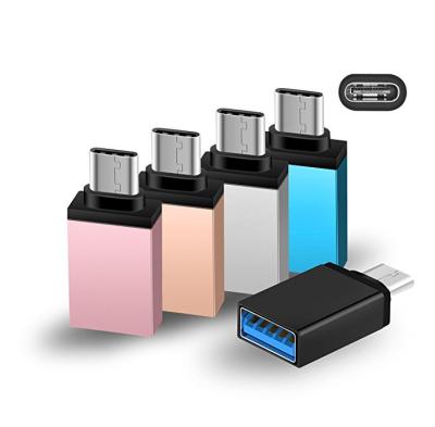 China Support USB Female / Micro USB 3.0 Female and Micro USB 2.0 Female USB to Type to C Male Converter Line Adapter for sale