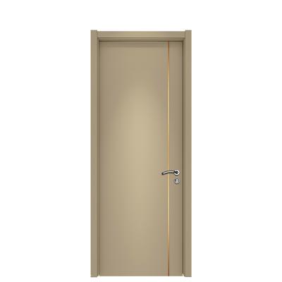 China Modern Wooden Bedroom Door Hot Selling Interior Swinging Main Entry Door for sale