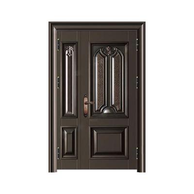 China Modern Modern Front Exterior House Entrance Door Security Door for sale