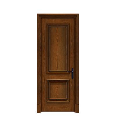 China China Modern Contemporary American Solid Wood Front Entry Swing House Doors Internal Interior Exterior Design for sale