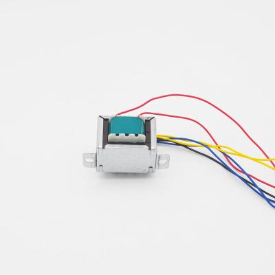 China E-I Type Electronic Type 9W Vest Lead Low Frequency Transformer Input 380V Output 15V for sale