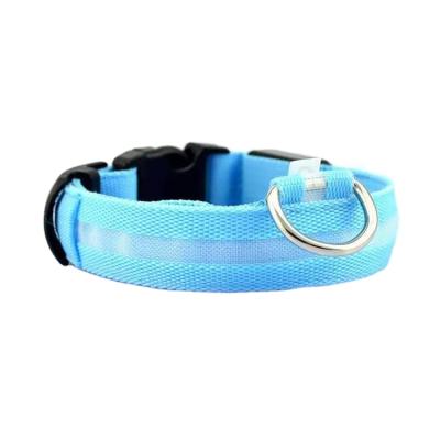 China As You Request Nylon Double Handle Dog Leash LED Dog Collar, Night Safety Flashing Glow In The Dark Dog Leash for sale