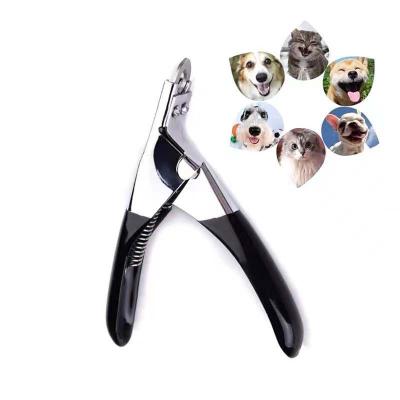 China Professional Pet Stocked Toe Claw Scissors Stainless Steel Pet Nail Grooming Clipers Dog Cat Toe Tool for sale