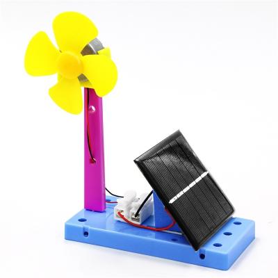 China Solar Fan DIY Science Toys Educational Children's Experiment Toy Physical Material DIY Model for sale