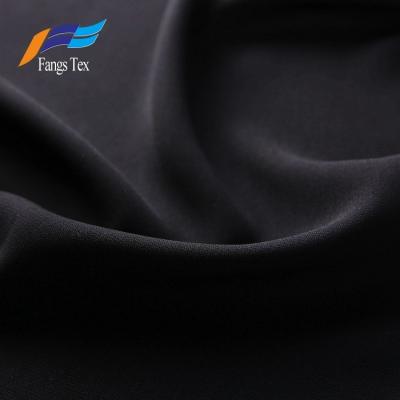 China Nida 100% Formal Korea Jet Black Woven Polyester Anti-Static Islamic Muslim Fabric Hot Selling Formal Black For Abaya for sale