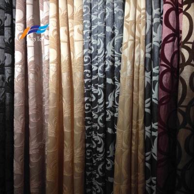 China Pure Blackout Fabrics For Curtains Cheap Printing Curtain Fabric for sale