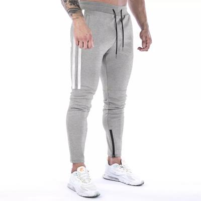 China Custom Anti-Wrinkle Jogger Pants Mens Winter Cotton Fleece 100% Cotton Fleece Private Label Jogger Warm Heavy Thick Trousers for sale