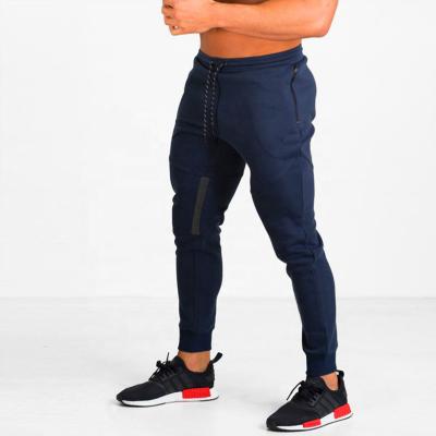 China Custom Anti-Wrinkle Cotton Sweatpants Gym Sports Pants For Men's Jogger Pants Mens Gym Joggers Training Fitness Sweatpants Jogger Connecting Pants for sale