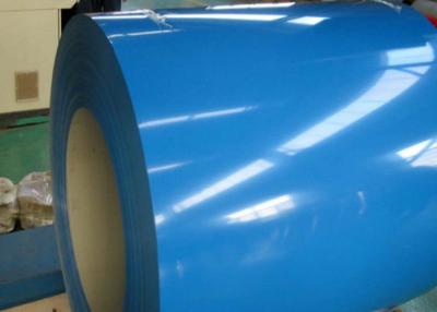 China 0.77 * 914mm Pre Painted Steel Coil , 3000 - 12000mm Length Color Coated Coil for sale