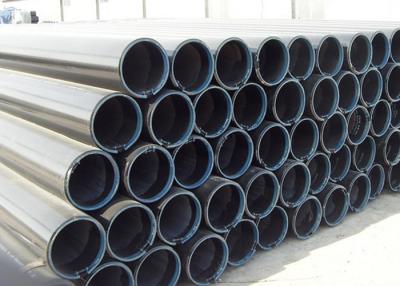 China Round Seamless Black Steel Pipe , High Strength Steel Seamless Line Pipe for sale