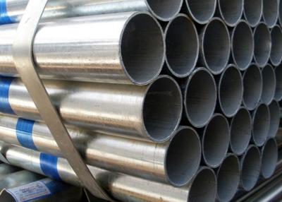 China Diameter 42mm Galvanized Steel Pipe 28 - 85um Zinc Layer ERW Technique for sale