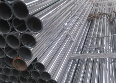 China DN 20 Round Galvanized Metal Pipe , Erw 20 - 113mm Thick Galvanised Steel Pipe for sale