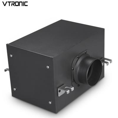 China New 100mm Inlet Duct Mounted Air Filter Box For Hotels (Connecting Inline 4 Inch Fan) for sale