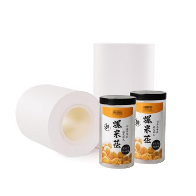 China Custom Factory Customized Eco-friendly Printing Plastic Laminated Bopp Food Packaging Roll Bopp Film Pearlized Film for sale