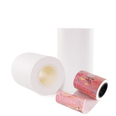 China Customized Plastic Bopp Lamination Synthetic Bopp Film Roll Paper Film for sale