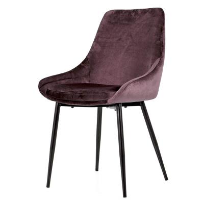 China AFFORDABLE Contemporary High Back Comfortable Upholstered Dining Chair With Cushion for sale