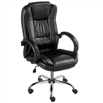 China Adjustable Executive Leather Office Chair High Swivel (Height) Rolling Back Conference Chair for sale