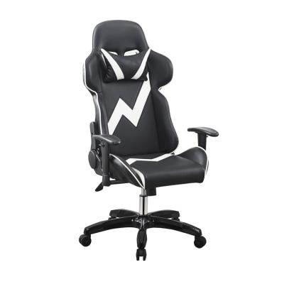 China (Height) Adjustable Car Racing Gaming Chair Leather Back Swivel High for sale