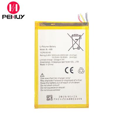 China New Mobile Phone Replacement Battery BL-49BI 5000mAh 3.8v Lithium Ion Li-polymer Battery For Itel P51 for sale