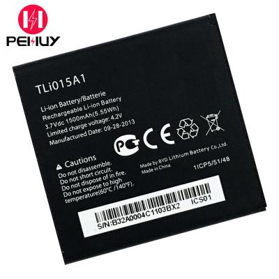 China New Mobile Phone Replacement Battery Tli015A1 1500mAh 3.8v Lithium Ion Li-polymer Battery For Alcatel One Touch Star 6010D 6010E for sale