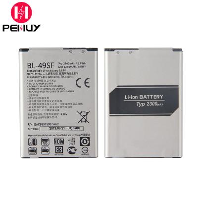 China New Mobile Phone Replacement Battery BL-49SF 2300mAh 3.8v Lithium Ion Li-polymer Battery For LG G4 mini H735T H525N G4mini G4 Beat for sale