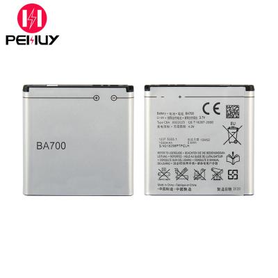 China New Mobile Phone Replacement Battery BA700 1500mAh 3.8v Lithium Ion Li-polymer Battery For Sony Ericsson mt25i for sale