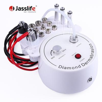 China Jasslife Diamond Dermabrasion 3 in 1 Exfoliators Remove Scars and Fine Lines Hydraulic Dermabrasion Acne Diamond for sale