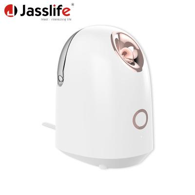 China Portable DEEP CLEANSING Skin Moisturizing Nano Ionic Warm Mist Humidifier Black Face Steamer Facial Steamer for sale