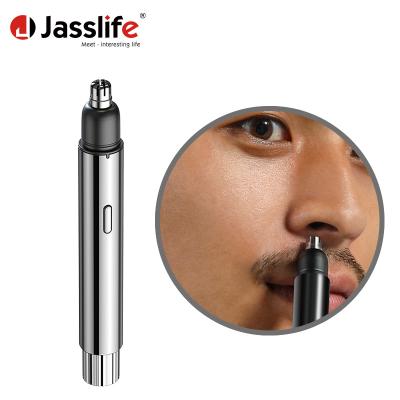 China Car Electric Charging Home Appliance Private Logo Led Indicator Nose Hair Custom Engraving Trimmer for sale