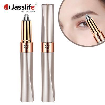 China 2021 Trending Hot Selling ABS+PC Portable Mini Electric Eyebrow Trimmer Used For Eyebrow Hair Removal for sale