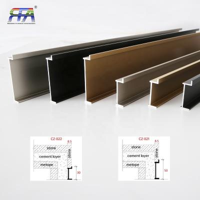 China Modern Facing Element 30mm Curb Tile Accessories Wall Panel 50mm High Easy Install for sale