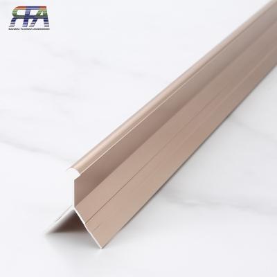 China Best Selling Modern Edging Skirting Board Wall Strip Floor Perimeter Trim Bamboo Aluminum Profile Trim for sale