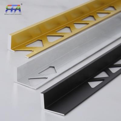 China Modern Aluminum Tile Trim Ceramic Corner Trim For Edge Decoration Marble Terminal OEM Customized Accessories for sale