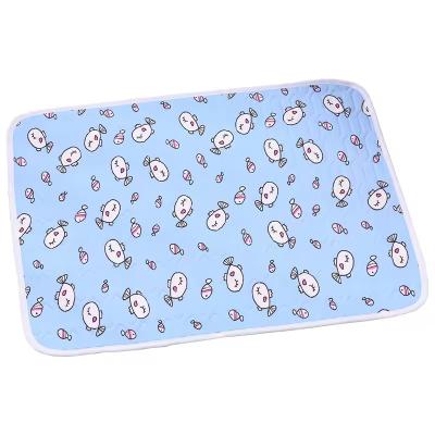 China Summer Pet Cooling Mat Latex Pad Cat Dog Sleeping Kennel Ice Silk Cooling Pad for sale