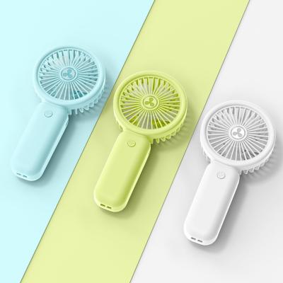 China Rechargeable Desktop Home Mini Application Air Cooling Mini Portable USB Hand Fan for sale