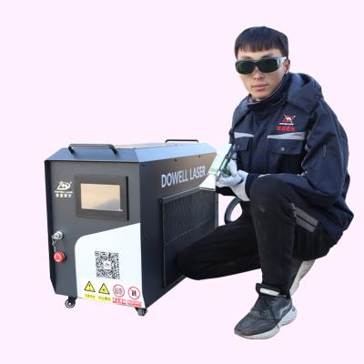 China Metal Surface Cleaning 1500W 2000W Mini Handheld Portable Laser Cleaning Machine Equipment Metal Rust Remover 1000W for sale