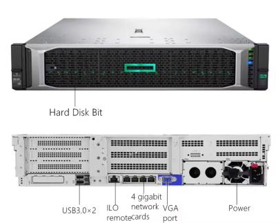 China Hpe Dl360 Gen10 4lff Cto Server 1U Rack Server P19765-B21 DL360 G10 Server for sale