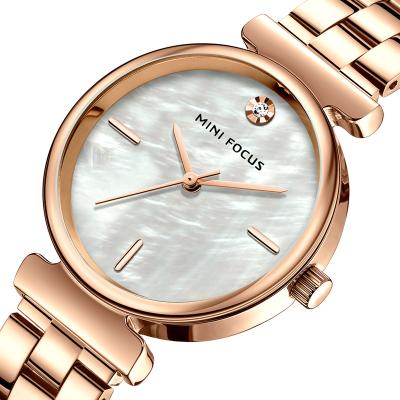 China FOCUS 0309 Brand Waterproof MINI Women Dress Simple Luxury Fashion Waterproof Crystal Quartz Ladies Wrist Watch Stainless Steel Watches for sale