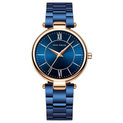 China MINI FOCUS 0189 Urban Vogue Quartz Water Resistant Minimalist Concise Ladies Business Watches Stainless Steel Strap Fashion Women Watches for sale