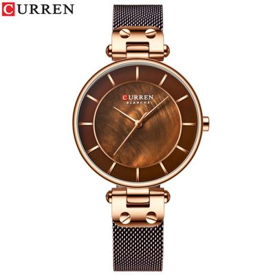 China Creative simple watch women's watch 9056 Mesh Watches New Clock Ladies quartz dress quartz dress watch for sale