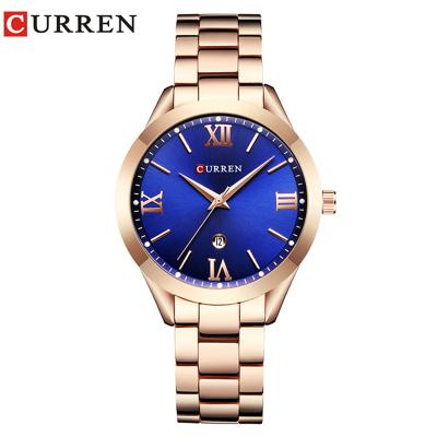 China CURREN Water Resistant Gold Watch Women Watches Ladies 9007 Steel Womens Bracelet Watches Female Clock Relogio Feminino Montre Femme for sale