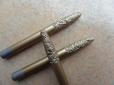 China Brazed Diamond Engraving Tools Diamond Engraving Bit For Diamond Carving Tools for sale