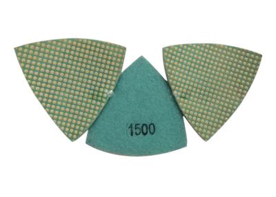 China 1500 # 3 Inch Diamond Flexible Polishing Pad For Ceramic OEM / ODM Available for sale