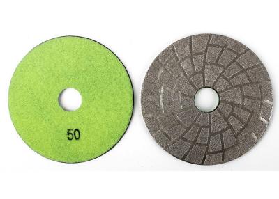 China 30#, 50#, 100# Stone Granite Polishing Pads / Concrete Diamond Grinding Pads for sale