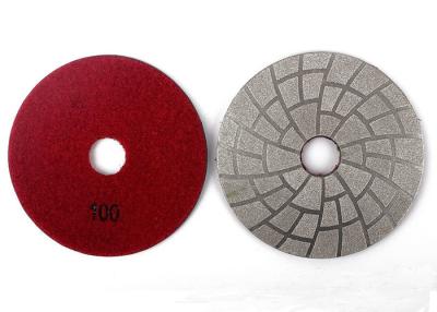 China 100# 3 Inch Vacuum Brazed Diamond Tools Glass Polishing Pads Easy Operation for sale